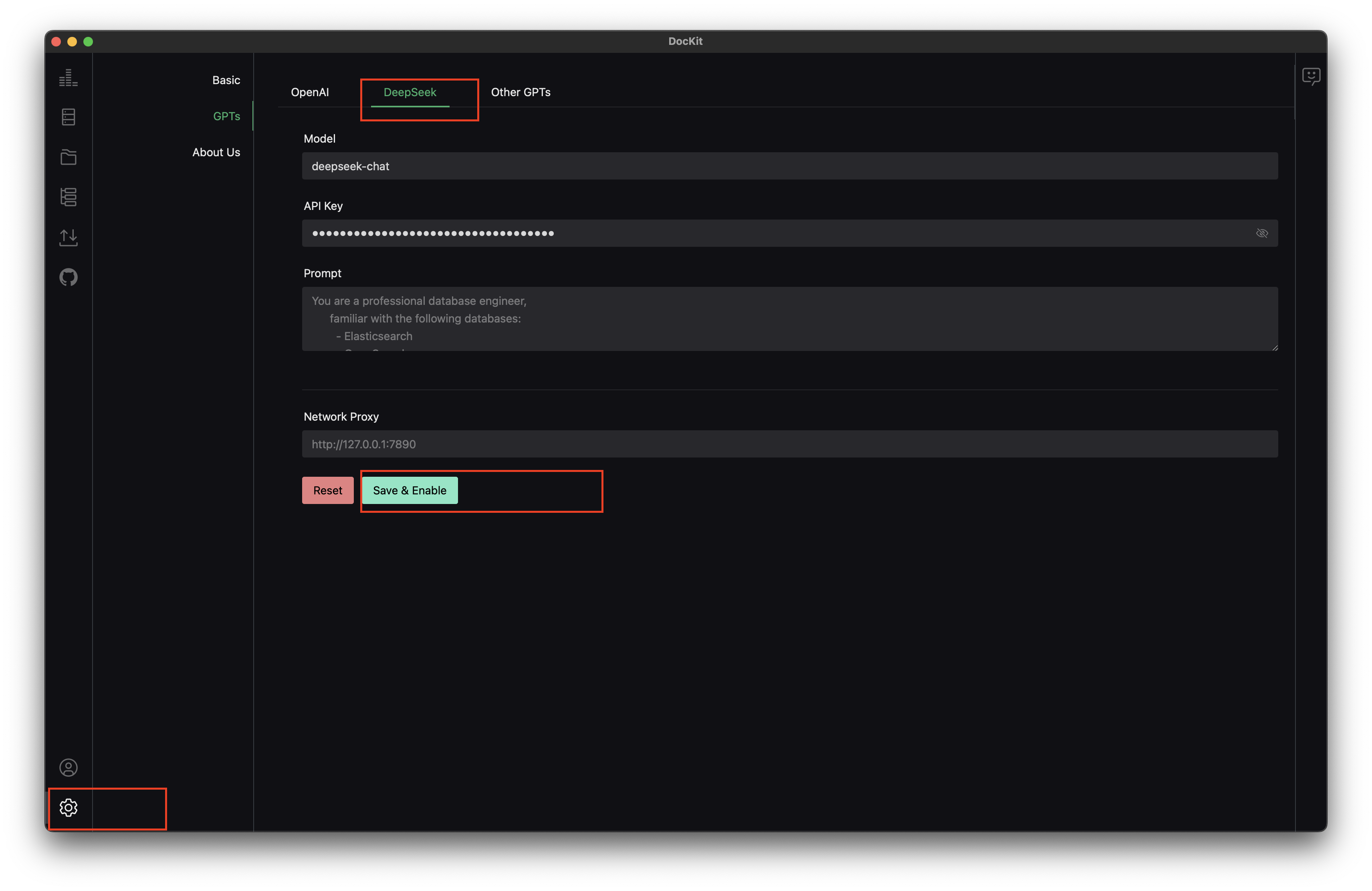 DocKit AI助手配置